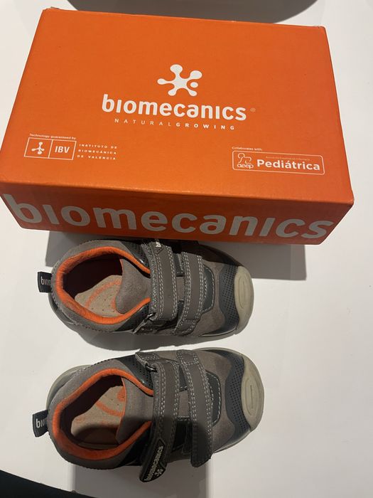 Pantofi baieti, din piele naturala, Maro, Biomecanics 251127-B168