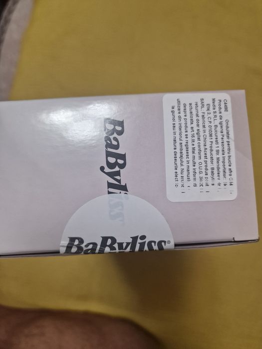 Ondulator pentru bucle afro BaByliss C449E, 210 °C, Invelis Quartz-Ceramic, Negru