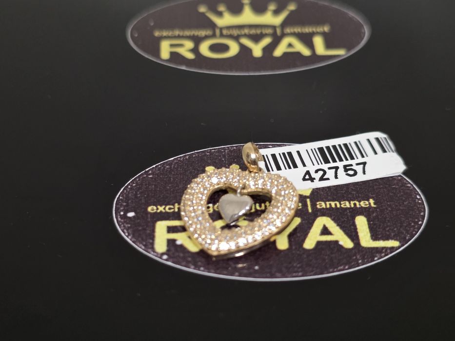 Bijuteria Royal: Pandantiv aur 14k/1.71 gr