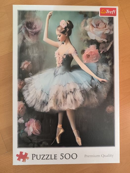 Lot puzzle adulți 500 și 1000 piese (14 buc) + covor puzzle Roll n Go