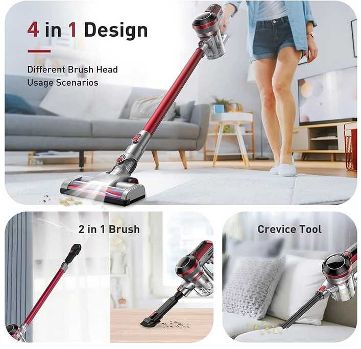 Aspirator AMAZON fara fir HOSOME H20 4 in 1 Putere: 160W 20KPA