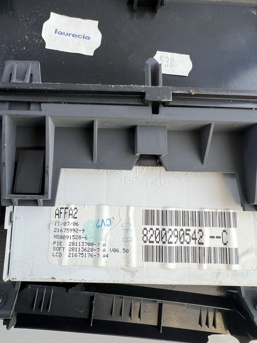 ECU Calculator Motor Renault Megane 2.0DCi 8200462452  0 281 011 814