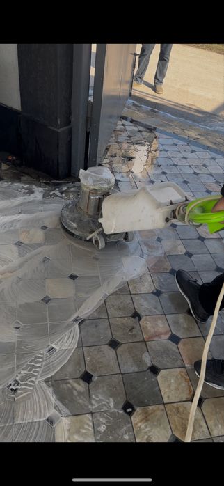 Брусчатка тазалау, чистка брусчаток