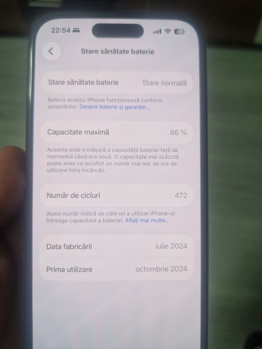 Iphone 15 primu propietar de nou!!! Estetic 10/10