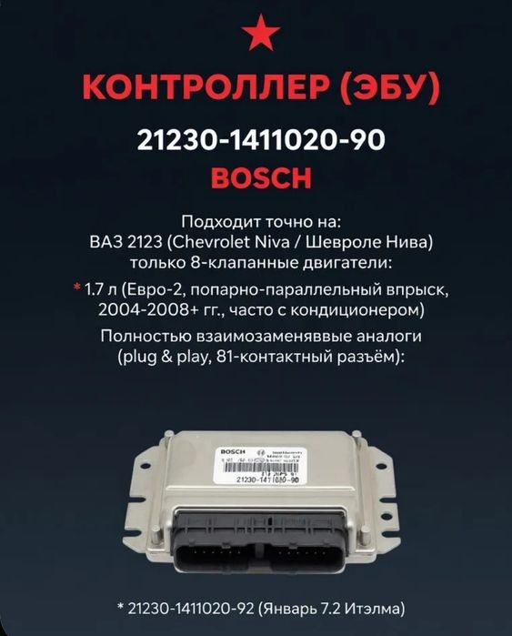 Продам ЭБУ BOSCH оригинал