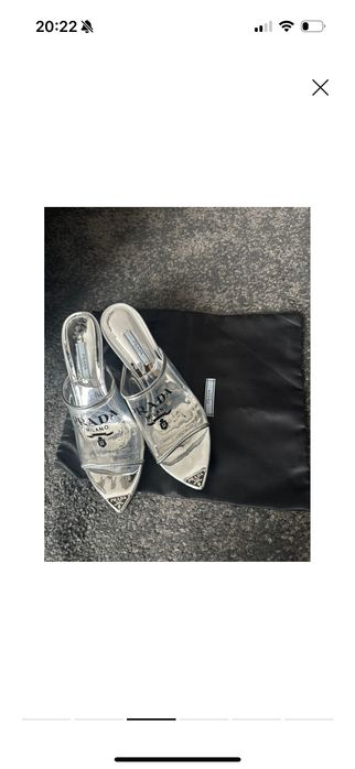 Чехли на ток PRADA