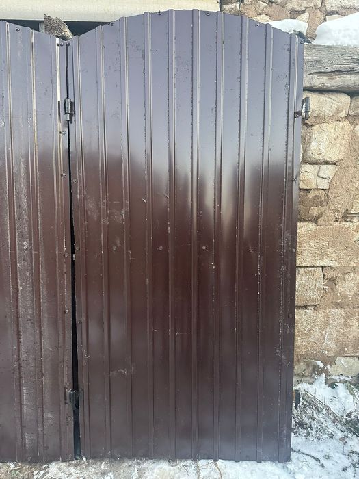 Продам ворота коричнивый