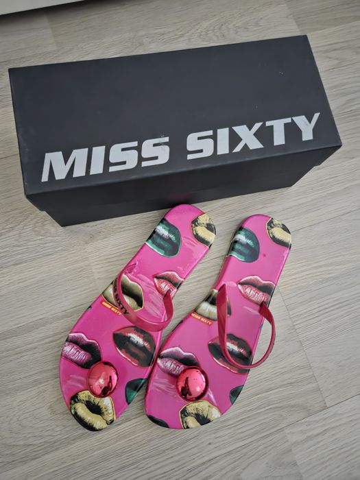 MISS SIXTY оригинални нови джапанки 37 номер