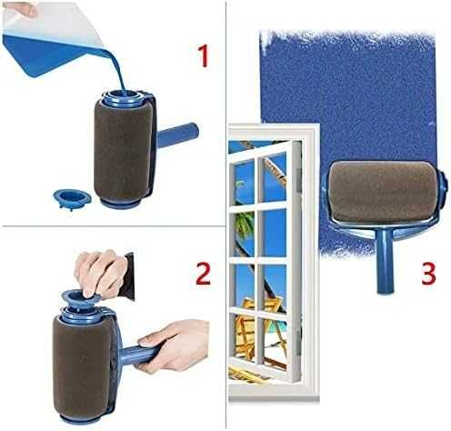 Set de zugravit 5 piese anti-picurare rezervor reincarcabil 90 cm