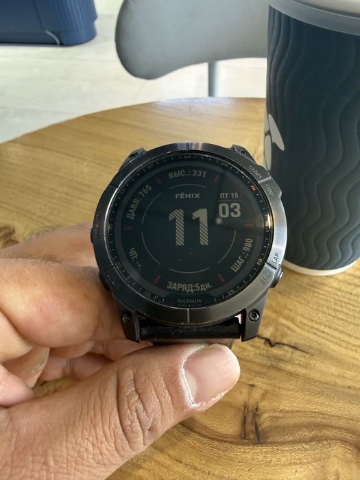 Garmin Fenix 7X sapphire solar
