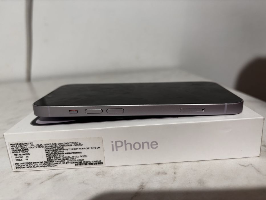 Iphone 14 (256gb) б/у (поврежден)