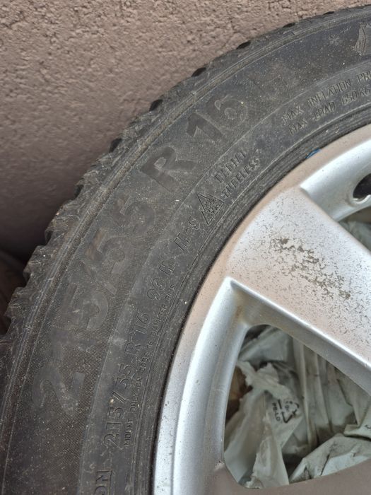 Jante Ford 5x108 Anvelope iarnă 215/55/R16