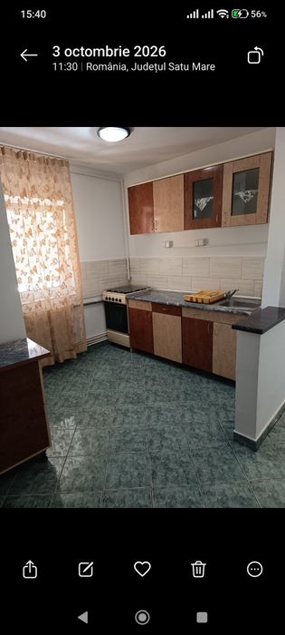 Ofer spre închiriere apartament cu două camere decomandate