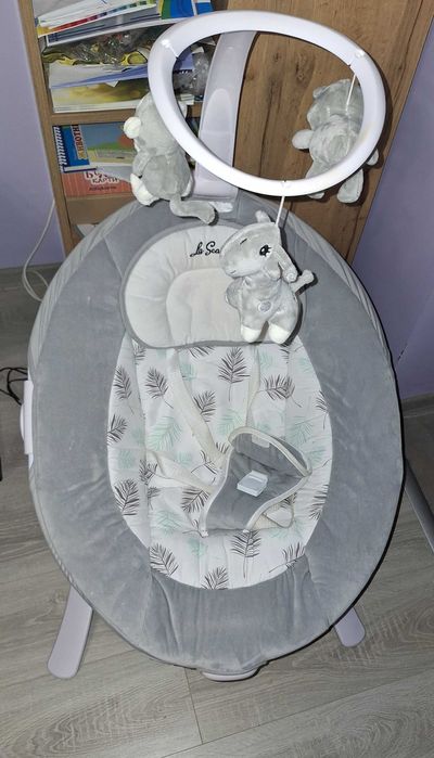 CANGAROO Електрическа люлка - шезлонг 2в1 LA SCALA МЕНТА