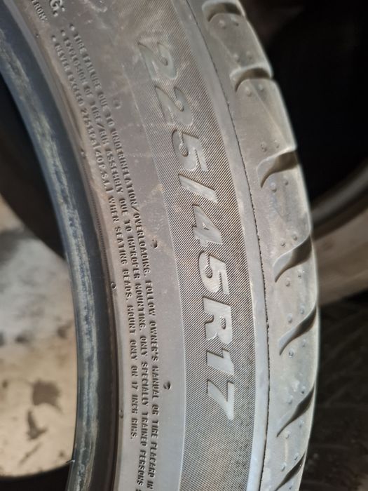 225 45 17 2броя nexen дот 5223 като нови цената е за 1бр