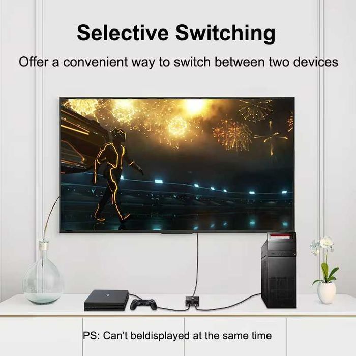 NOU Switch Splitter HDMI Ultra HD 4K