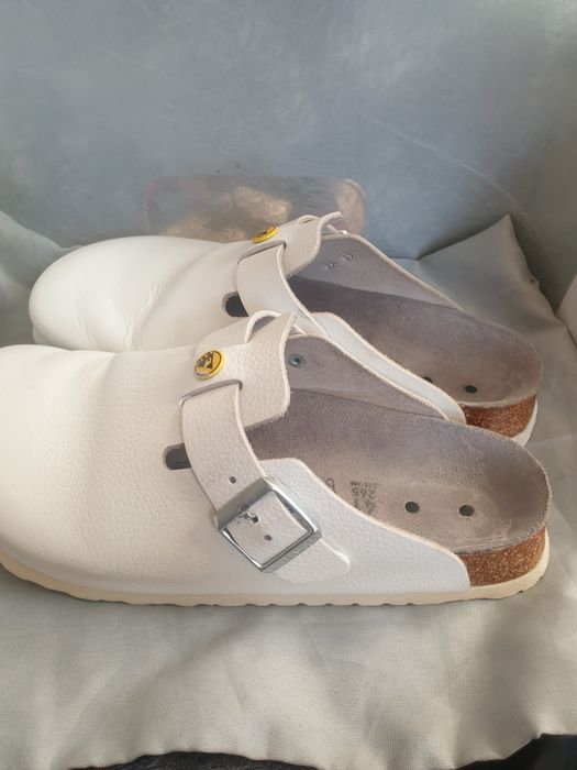 Saboți piele talpă ortopedică pentru bucătari