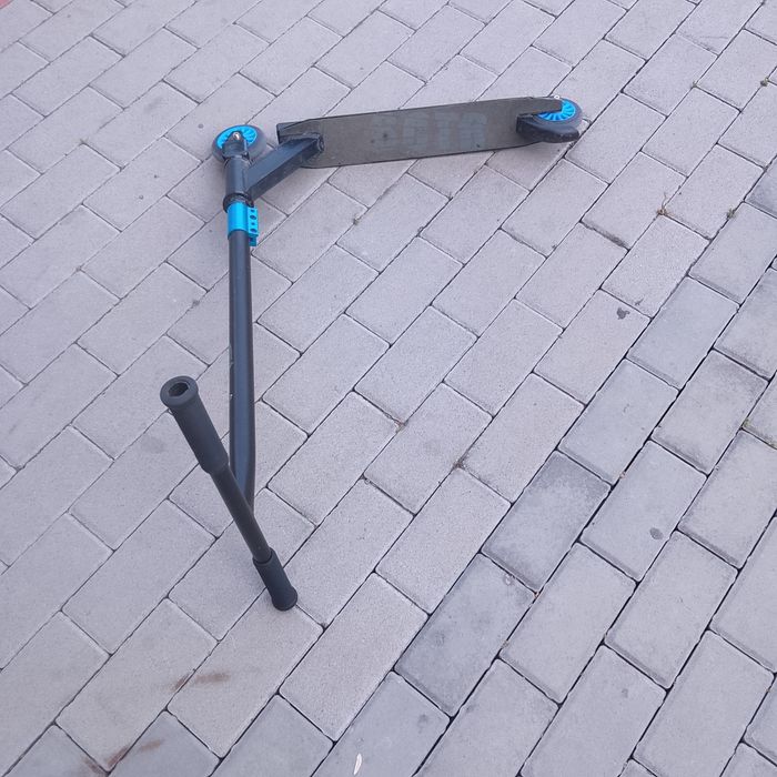 Самокат трбковой синий