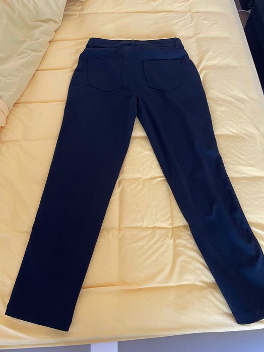 елегантен качествен черен панталон номер 38