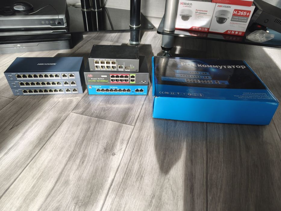 Коммутаторы poe 8-16 портов