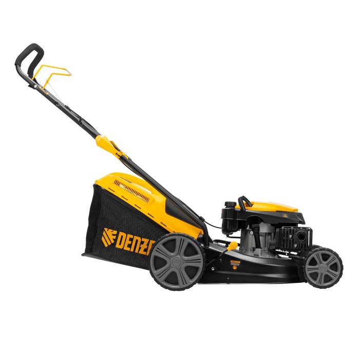 Газонокосилка бензиновая GLD-460, травосборник 50 л Denzel