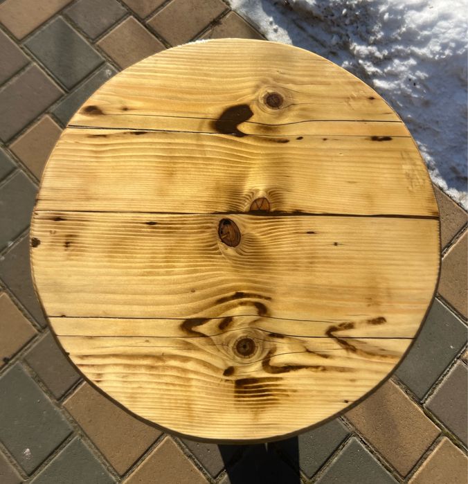 Măsuță de cafea rotundă din lemn