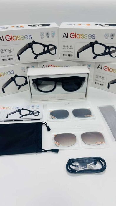 Ochelari AI Smart Glasses AIMB-G2 Pro, Camera 8MP, NOI