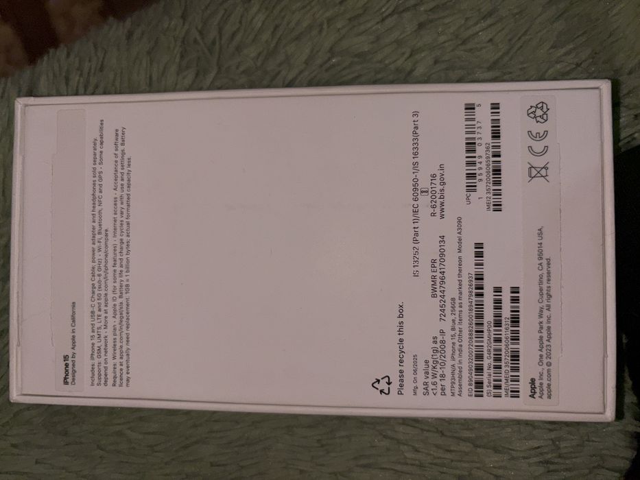 Продам срочно iphone 15