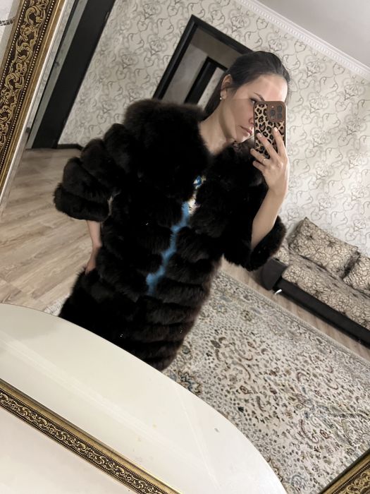 Шуба трансформер из песца