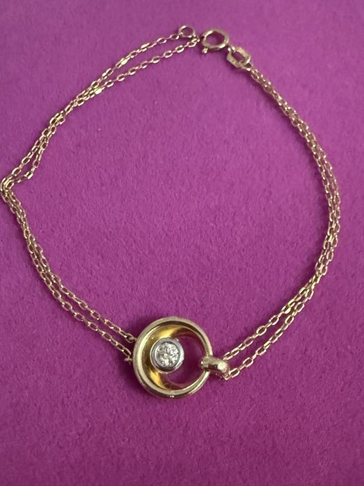 Бриллиантовый браслет