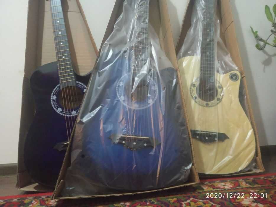 Gitara yangi sifatli 38 razmer dyum oʻrganishga boshlashga quley