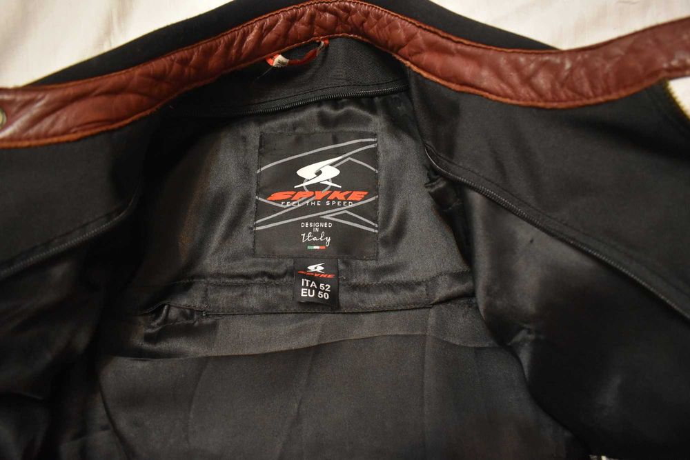 Vand geaca moto de piele Spyke Milano 2.0 Man