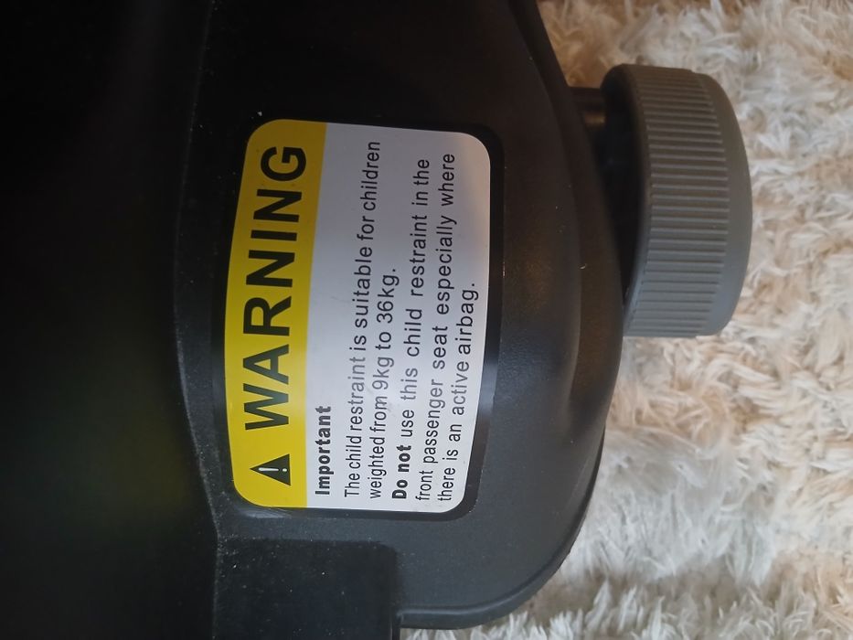 Scaun auto copii Coletto Aigo 9-36kg, stare bună