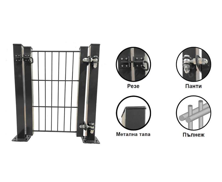 Масивни дворни врати