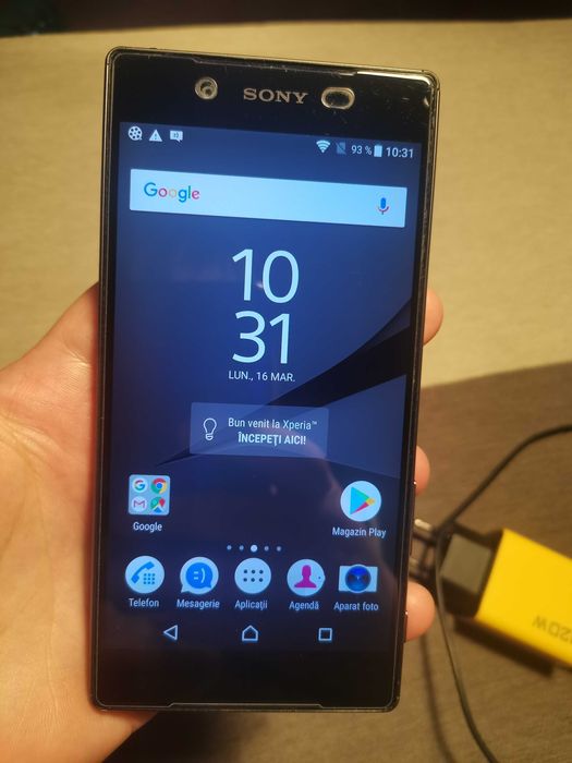 Telefon SONY Xperia Z5 + incarcator fast charging