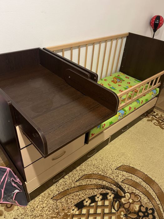 Детская кроватка трансформер