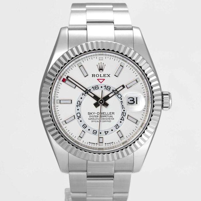 Rolex Sky-Dweller 42mm 336934 Intense White dial