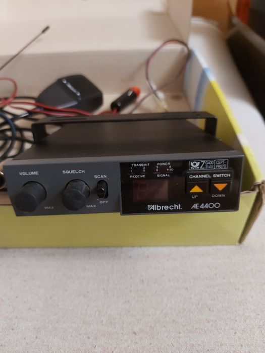 Stație CB emisie recepție Albrecht  AE 4400 completa