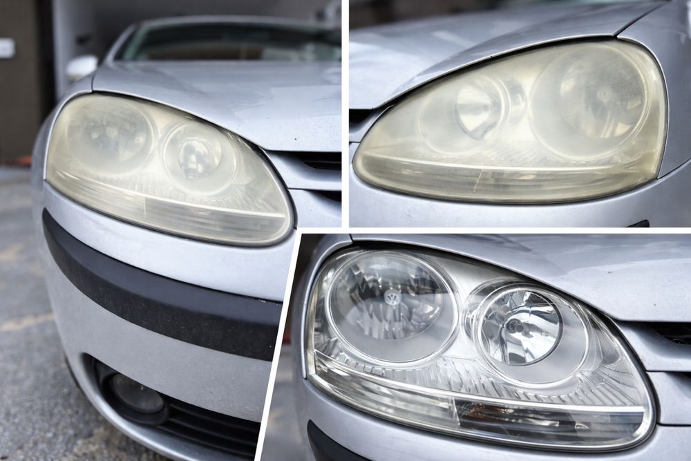 Облепяне с фолио / пастиране на фарове