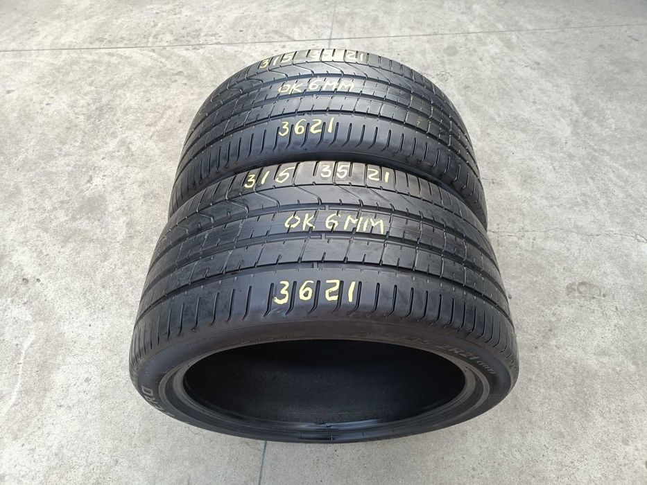 Doua anvelope de vara 315 35 21 pirelli p zero 6,5 mm 3621