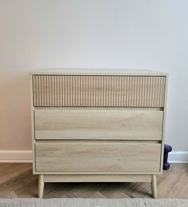 Comoda cu sertare NOUA, lemn de pin + MDF