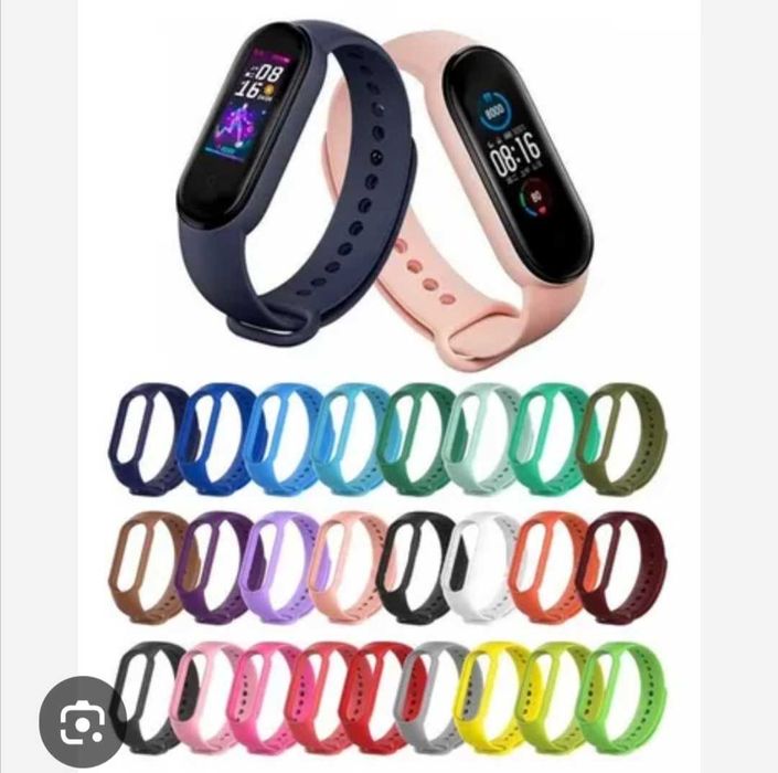 Браслеты на часы Ми Бенд, Ремешки на MI bend 3,4,7,ремешки на MI band