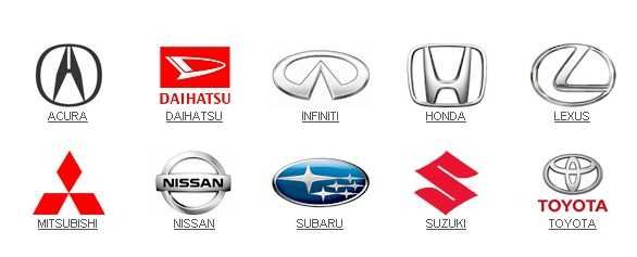 Автозапчасти Infiniti Nissan Lexus Toyota Isuzu Suzuki Mazda Honda