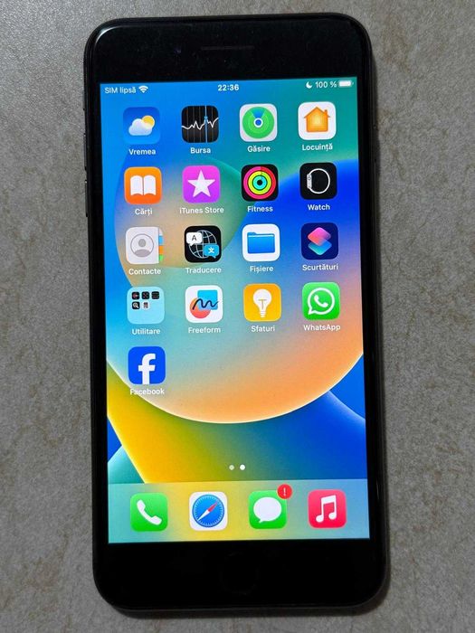 Iphone 8 Plus, folosit, stare foarte buna