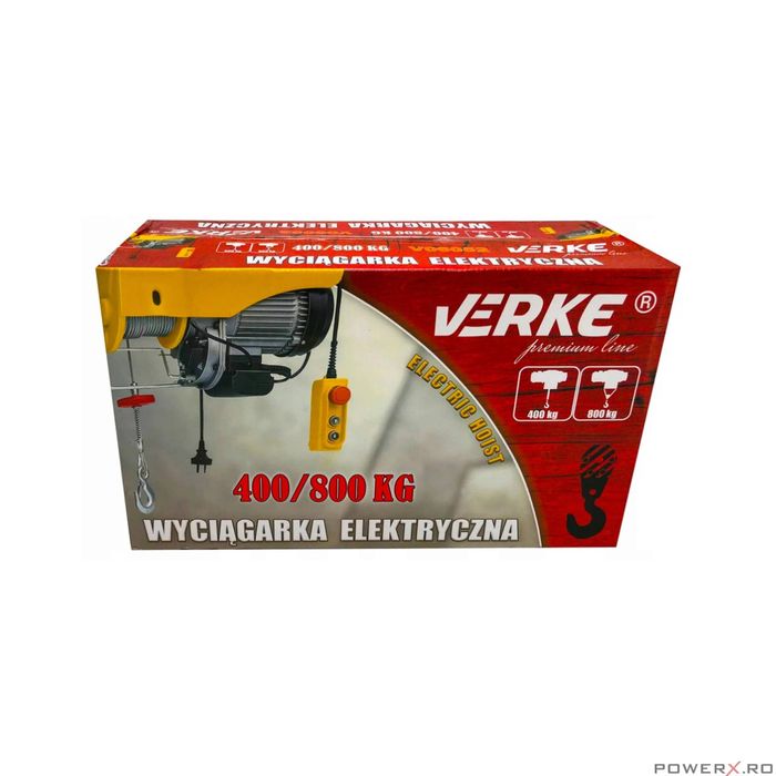 Electropalan 400 / 800 Kg, Macara Electrica, Troliu, Verke