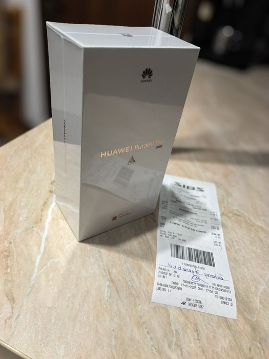 HUAWEI Pura 80 Pro Glazed Red– NOU, SIGILAT – Garanție Altex