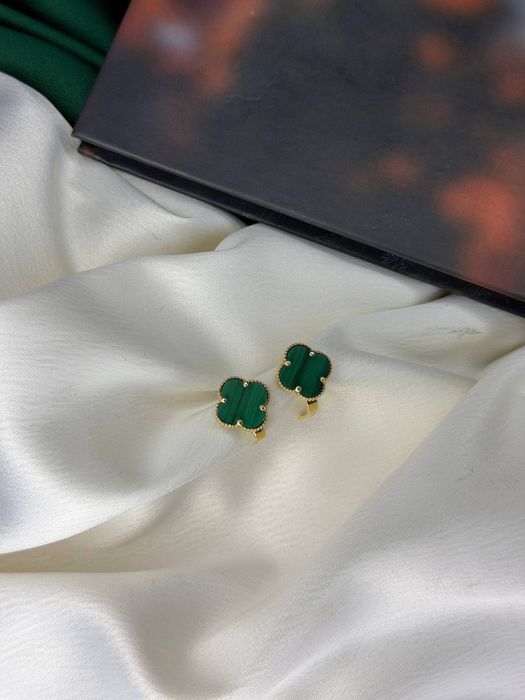 Серьги van cleef из золото 585 пробы