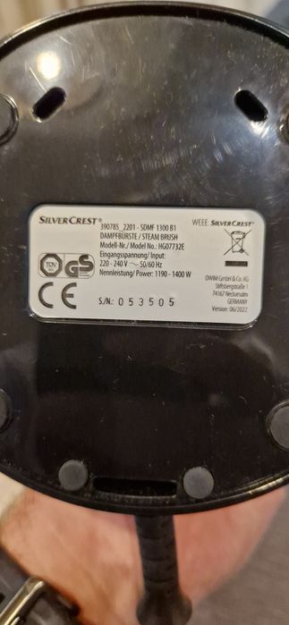 Aparat de calcat vertical cu abur SilverCrest SDMF 1300 B1