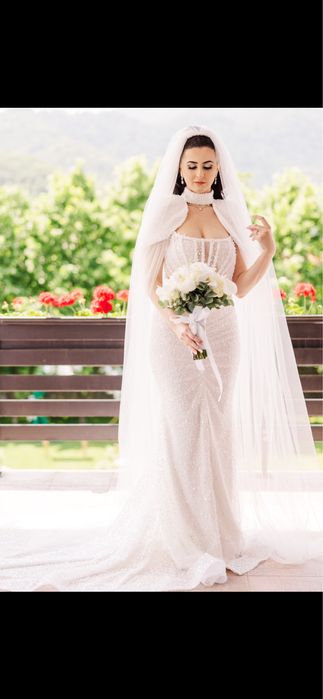 Rochie de mireasa sirena - croita pe comanda
