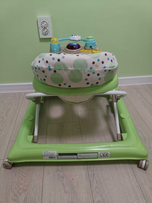 Cangaroo Детска музикална проходилка Eddy, зелена